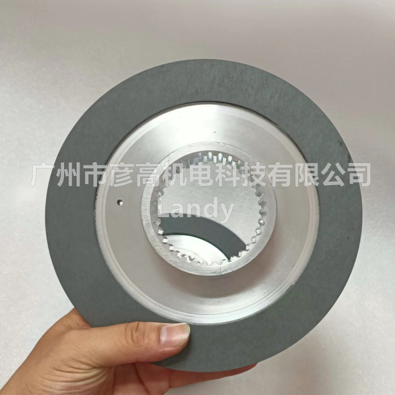 EMCO伦茨电机刹车片抱闸摩擦盘齿轮来令转子BFK458-20E/20N 205mm