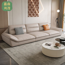 现代简约免洗高档科技布沙发客厅贵妃意式轻奢形出租屋网红高端