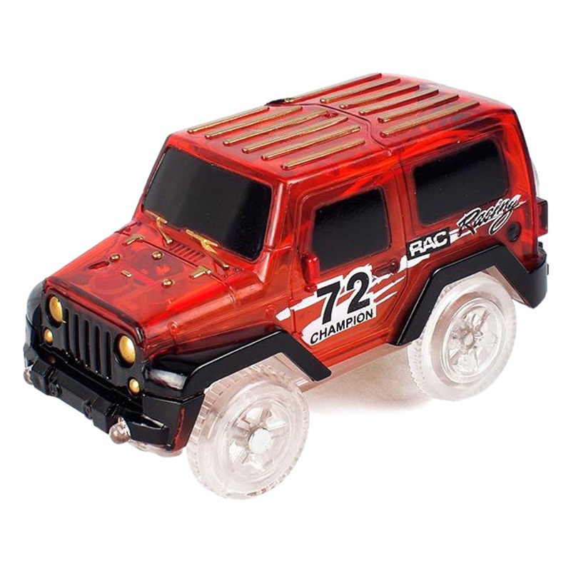 Children's electric toys mini car luminous electric rail car accessories lighting car Children's Gifts Wholesale