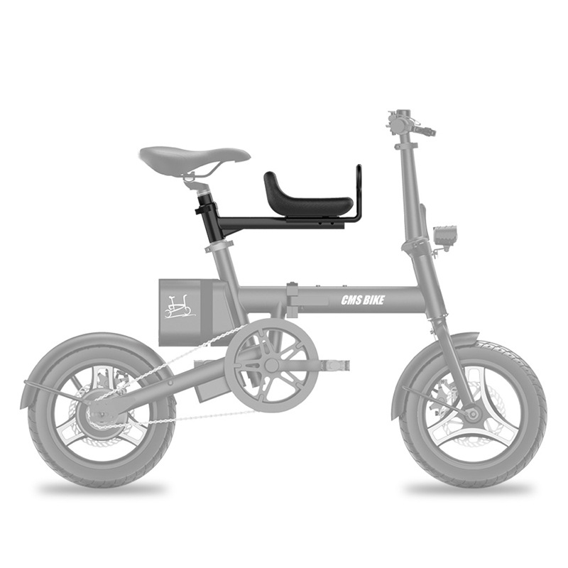 Asiento delantero del coche eléctrico para niños bicicleta plegable liberación rápida asiento para niños bicicleta de montaña asiento de seguridad para bebés