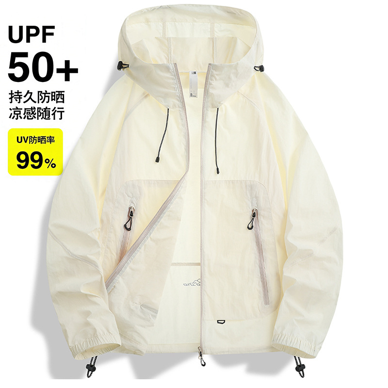 Women's lightweight outdoor sun protection jacket, summer cycling coat, UPF50+ UV protection, breathable sun protection clothing for men