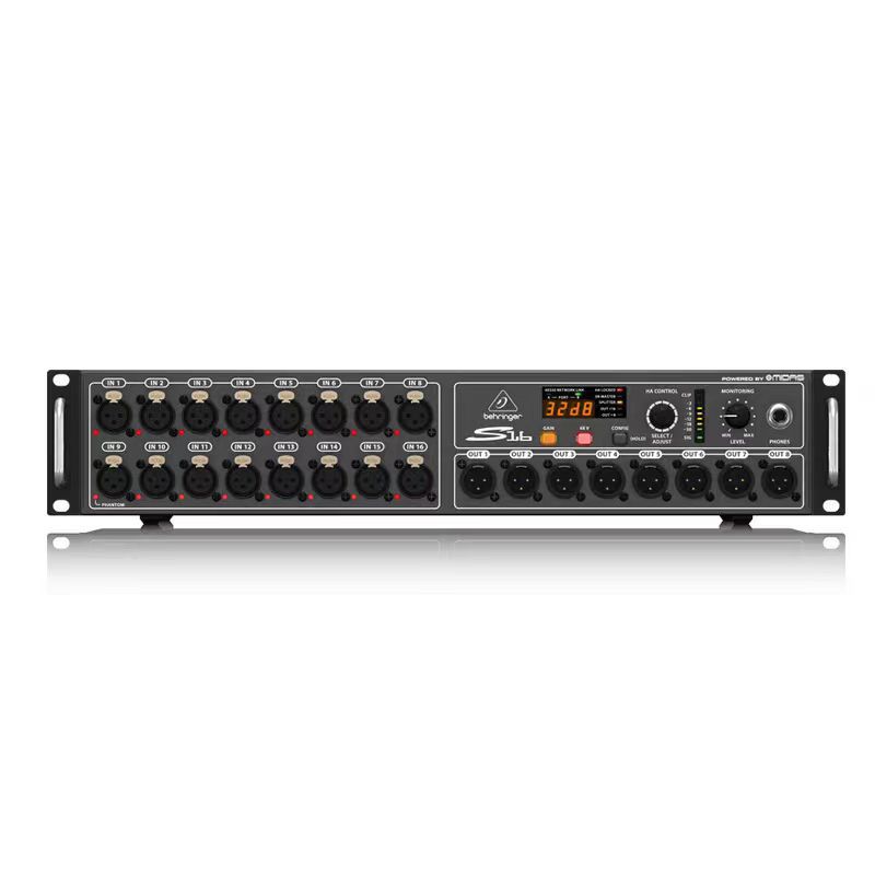 BEHRINGER/百灵达 S16 DL16数字调音台 专业音频前置放大处理器