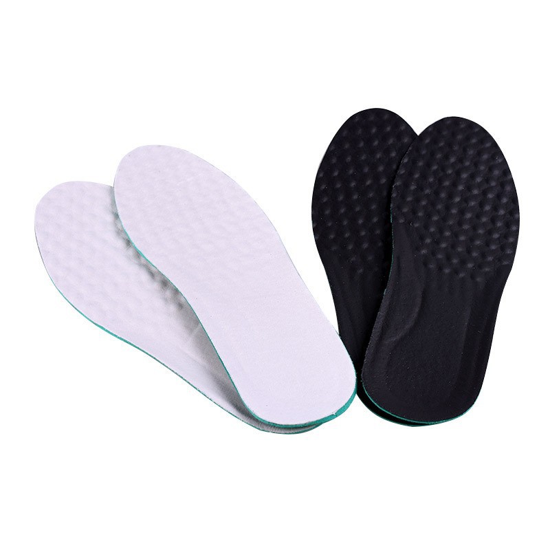 Precio de fábrica plantilla desodorante sudor-absorbente transpirable cuero deportes plantilla hombres y mujeres engrosada amortiguador elástico baloncesto correr pad