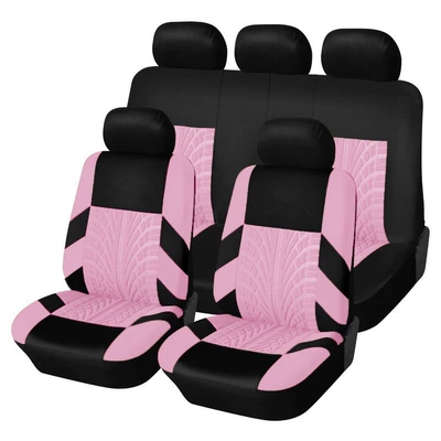 Universal seat cover – Trade Cross-Border Hot-Selling Car Seat - pink-five-seater-thin-universal-size