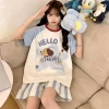 Blue dachshund dog set