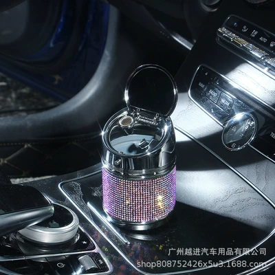 Car Ashtray with Diamonds, Car ashtray - diamond-ashtray-colored-diamond