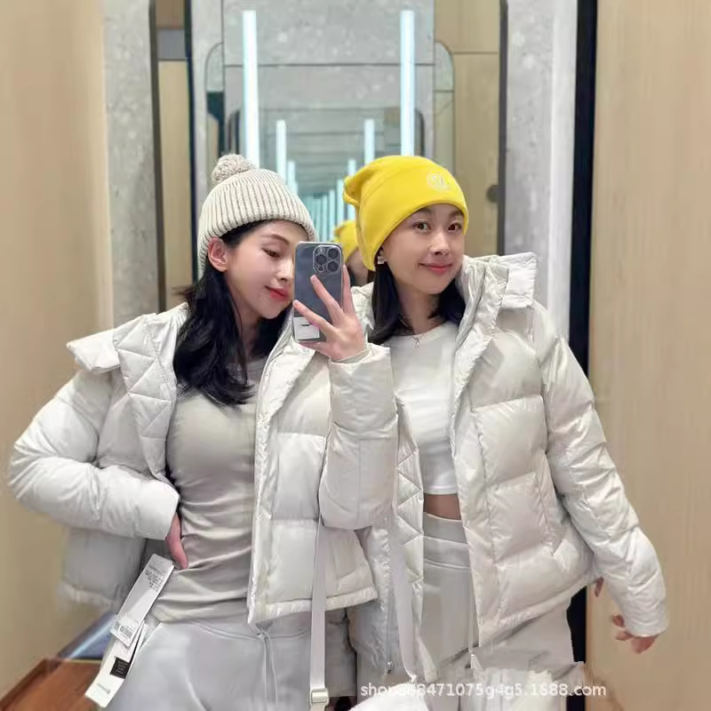 莆田高版本露露羽绒服五格Puff面包服四格云朵三格泡芙女士外套