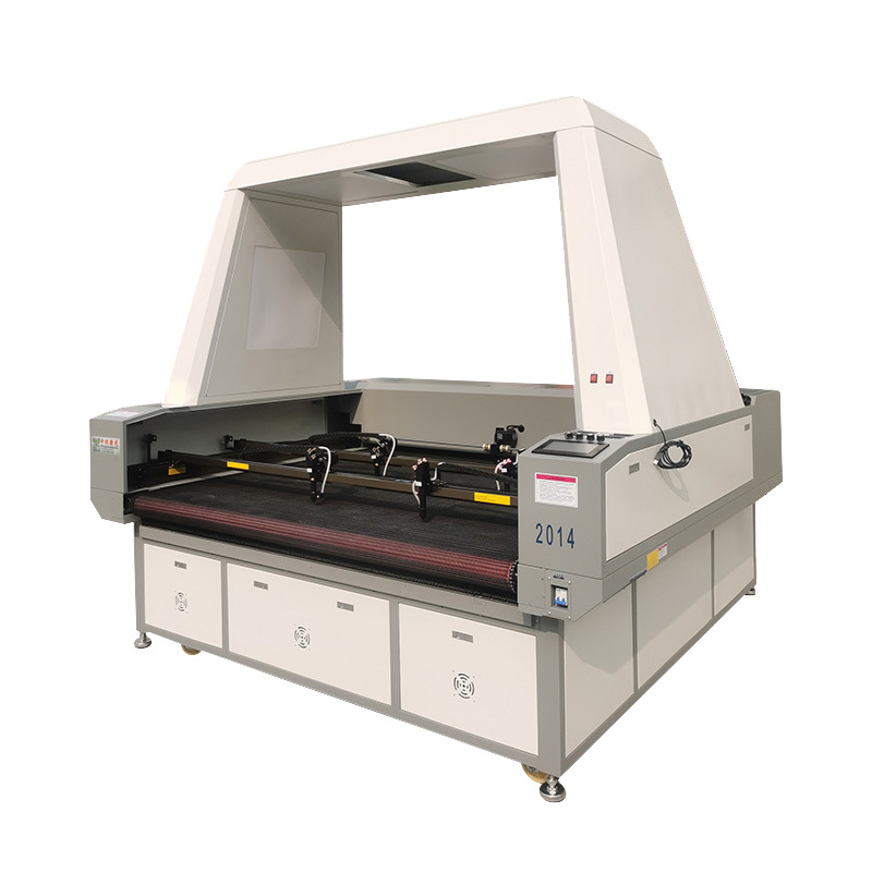双头自动送料激光切割机布料激光切割机器玩具布料激光下料机