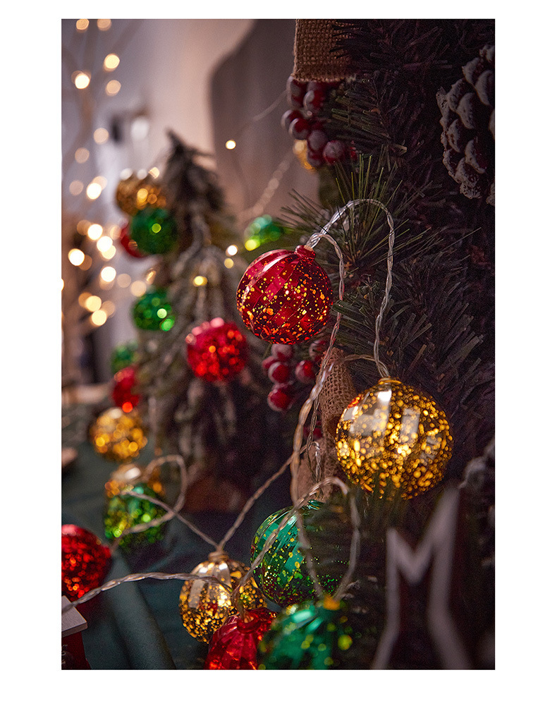 Christmas Fashion Christmas Tree Star Snowflake Plastic Copper Wire Party String Lights 1 Piece display picture 2