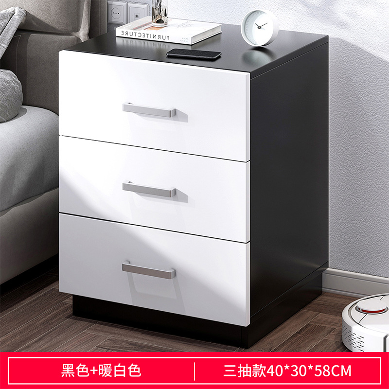 [핫 머니] 블랙 버드나무 색 3 개 + 따뜻한 흰색 40*30*58cm