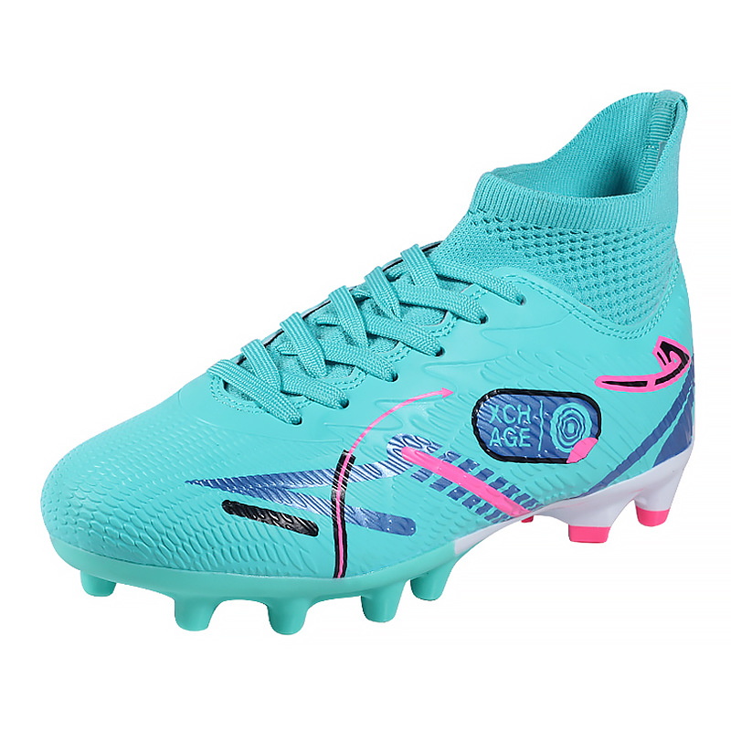 2025 nuevos zapatos transfronterizos para niños y niñas jóvenes estudiantes de moda cómodos zapatos de fútbol de clavos bajos fábrica