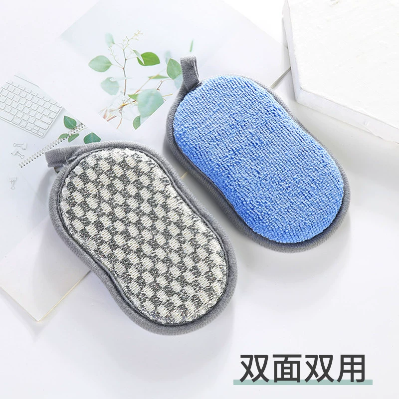 Джейн для мытья посуды губчатая ткань кухонная непятнистая щетка горшок артефакт бытовой Двусторонняя чистая хлопковая Чистящая салфетка Волшебная салфетка