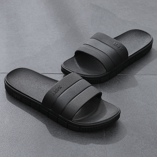 Men's Slippers Summer Home Use Bathroom Shower Anti-Slip Summer Indoor Anti-Slip Wear-Resistant Cool Slippers for Men Outdoor Wear Women