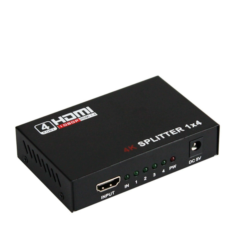 Кросс-гран HDMI распределитель 1x4 четыре выхода высокое разрешение 4K*2K многоэкраное отображение 3D визуальные эффекты HDMI переключатель