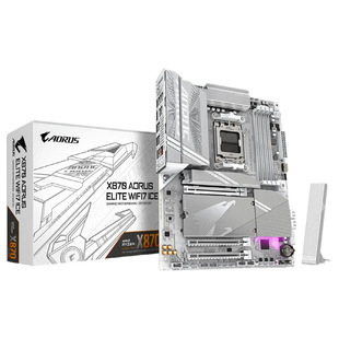 GIGABYTE����X870 AORUS ELITE WIFI7 ICE����֧��9950X\9800X3D