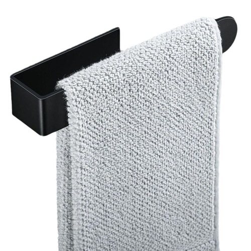 High-end square towel ring 304 stainless steel minimalist towel rack bath towel rack towel bar toilet paper holder