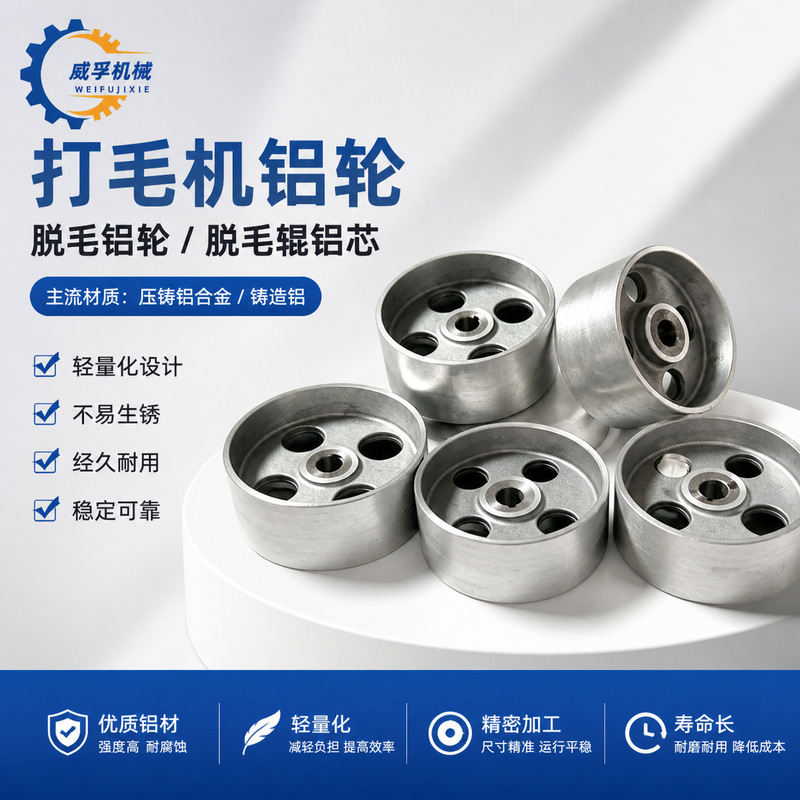 Aluminum wheel for poultry slaughter and chicken plucking machines, direct sales from the manufacturer Aluminum wheel for poultry slaughter and chicken plucking machines, direct sales from the manufacturer