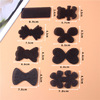 Bangs with velcro, set, hair accessory, 2 pieces, wholesale