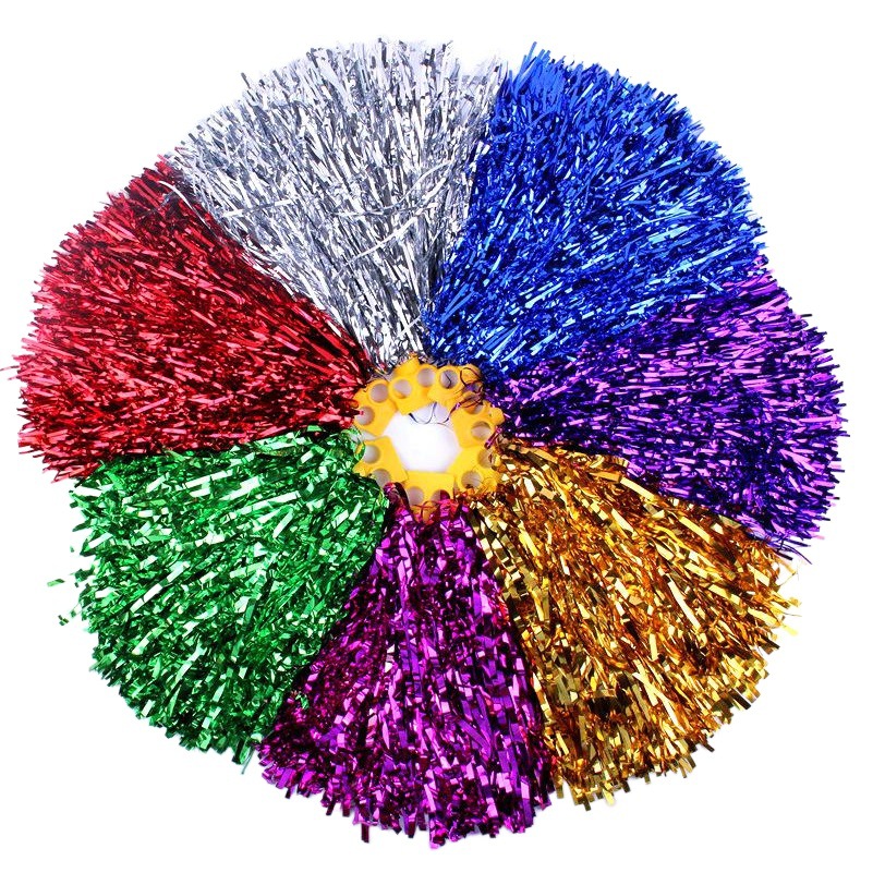 Suministros de porristas fans animar apoyos colorido bola mano Shake porristas balonmano