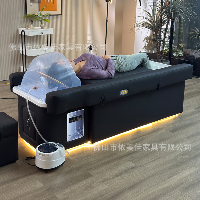 Cama de belleza elevadora eléctrica de masaje de masaje multifuncional con calefacción a temperatura constante para salón de belleza