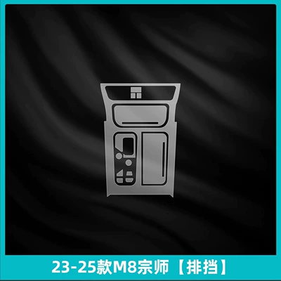 Car interior film: Central Control Navigation Screen Tempered - 23-25-m8-grandmaster-gear