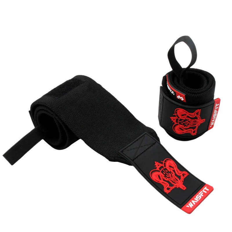 男性用フィットネスリストバンド、デッドリフト、大人用パワーリフティング、加圧補助ベルト、リストバンド、手首を包むスポーツ用捻挫防止保護具