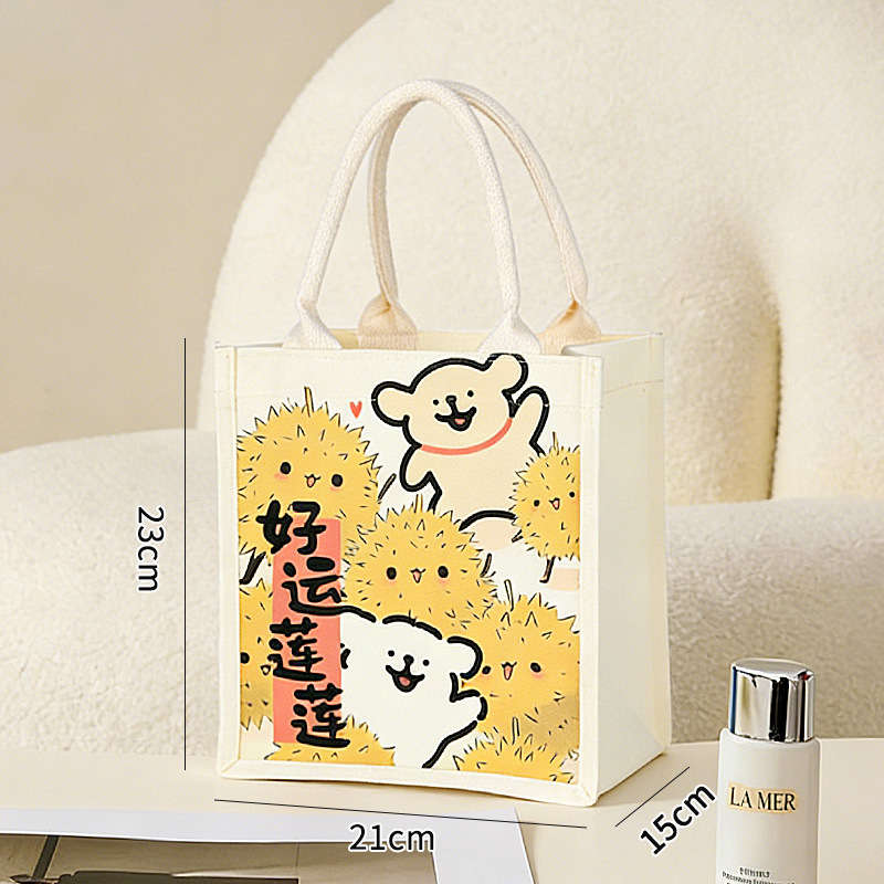 Bolsa de lona Bolsa de tote de oso personalizada Bolso de lona tridimensional para estudiante Carpeta personalizada con logo Bolsa de lona pequeña image 35