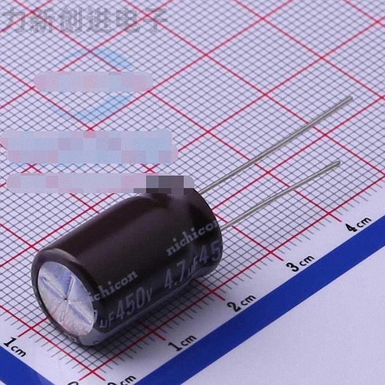 UPW2W4R7MHD描述4.7uF 450V电解电容器