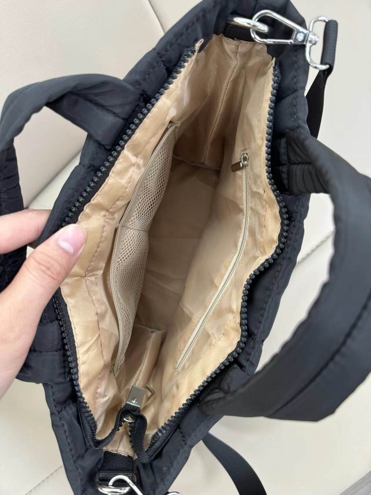 Borsa a tracolla trapuntata da donna per viaggi e sport_voghion.com
