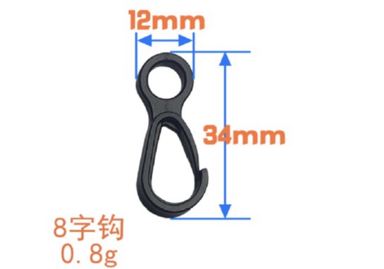 El fabricante tiene en stock accesorios para equipaje, clips de plástico para perros, ganchos giratorios, ganchos para correas de hombro, ganchos para mochilas. image 7