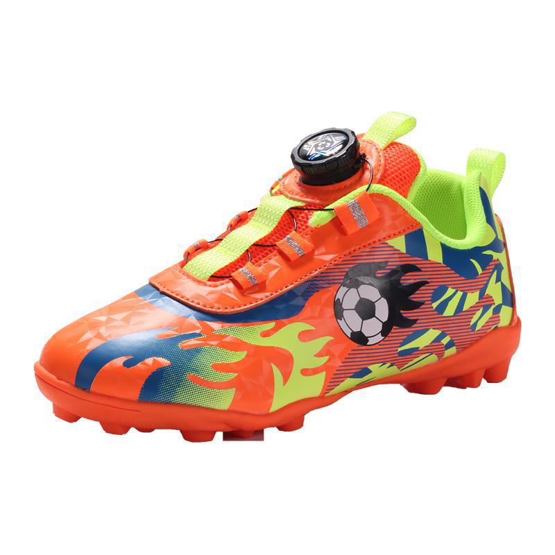 Zapatillas Deportivas Infantil con Botón Giratorio, Resistentes al Impacto, para Entrenamiento Profesional