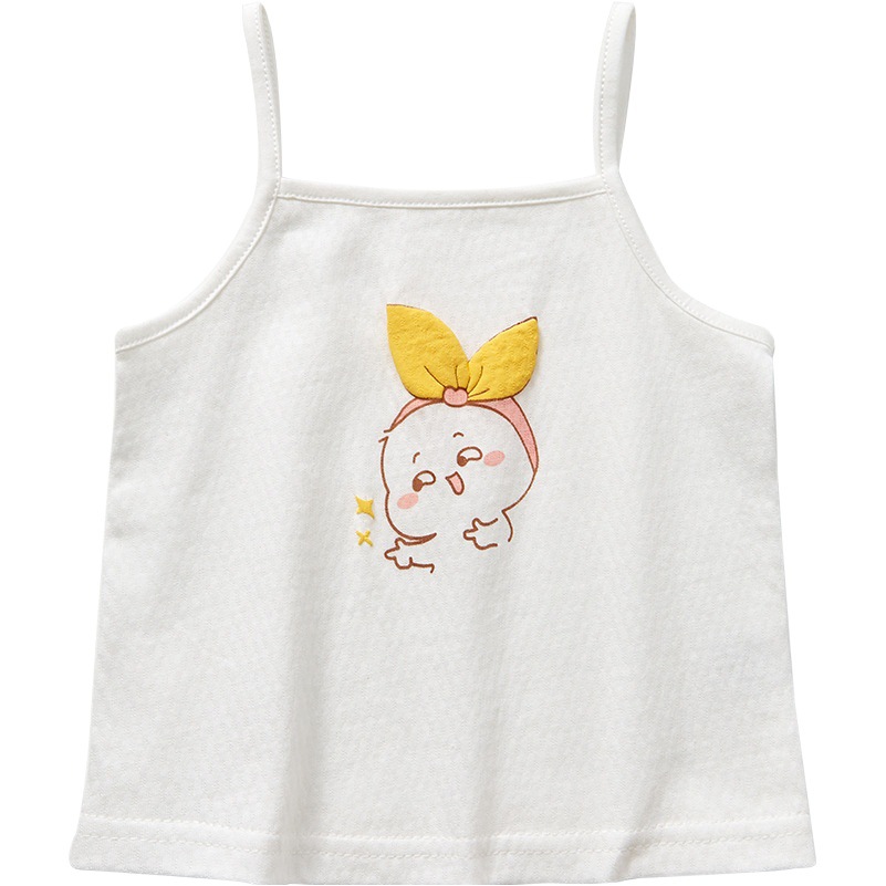 Cabestrillo para niñas bebé Verano Delgado 1 año de edad sin mangas 2 top 3 niños Chaleco de bebé recién nacido ropa de verano para niñas