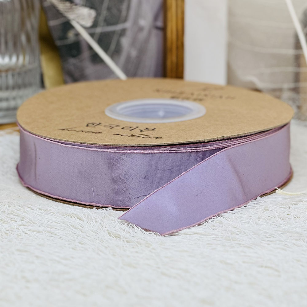 Cinta de satén brillante de color sólido 5cm cinta de regalo de la mano accesorios para el cabello ramo paquete de material DIY arco productos semiacabados