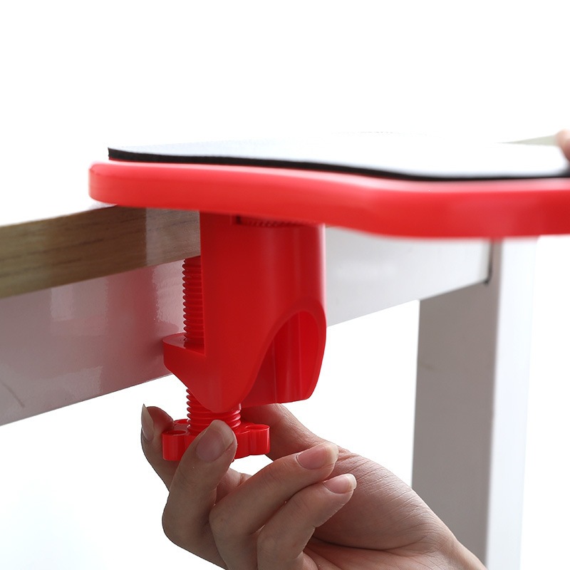almohadilla de ratón para mesa de soporte de mano de computadora brazo giratorio hombro codo soporte de placa de soporte de ratón ahorro de mano de obra soporte antideslizante