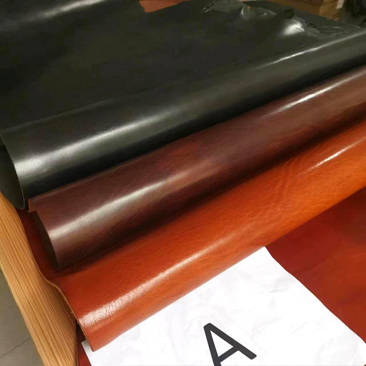 Oil Wax Vegetable Tanned Leather 3.5-4.0mm First Layer Cowhide Suitable for Handmade Bags, Shoulder Straps, Belts, Lounge Chairs, Furniture and Other Leather Goods