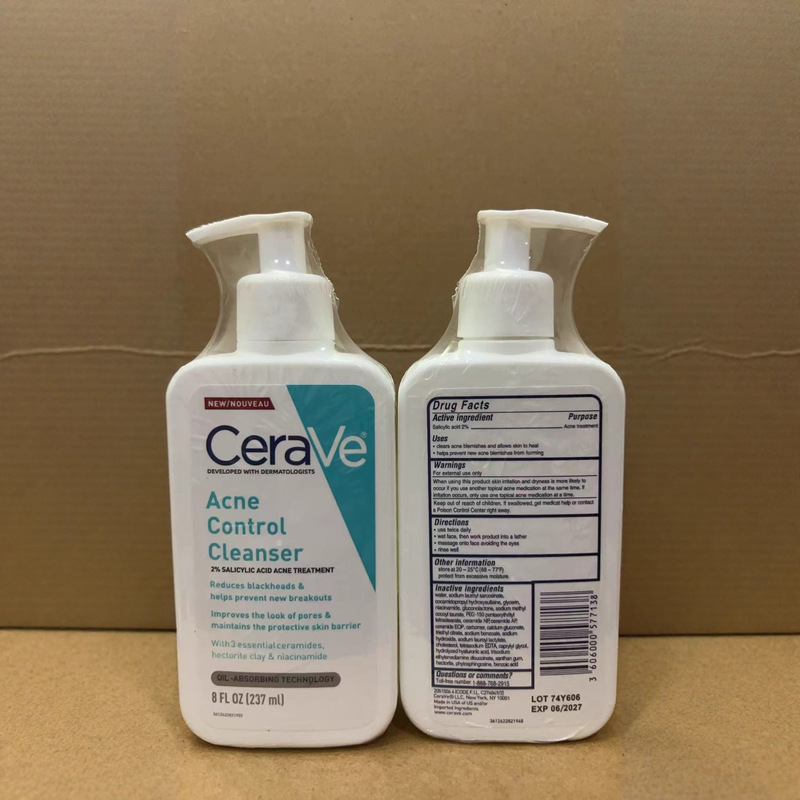 Facial Cleanser, Salicylic Acid C Lotion, Body Lotion, Moisturizing Cleanser 237ml, Deep Cleansing, Skin Care