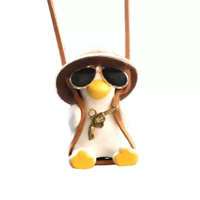 Car hanging, Car Interior Rearview Mirror Hanging - pistol-duck