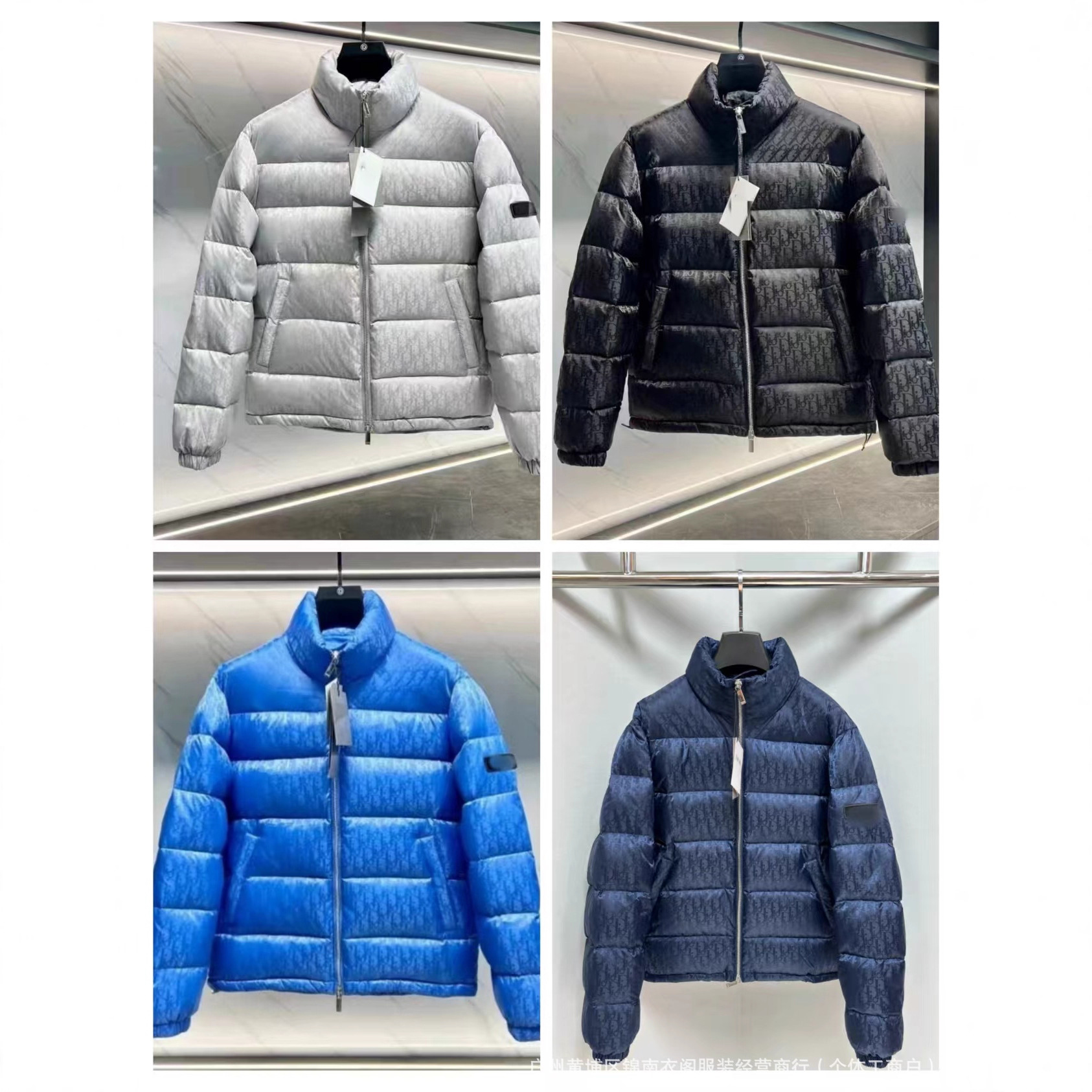 Di's Authentic Version Trendy Brand Thickened Winter Windproof Warm down Jacket for Men and Women, Long and Mid-Length Styles
