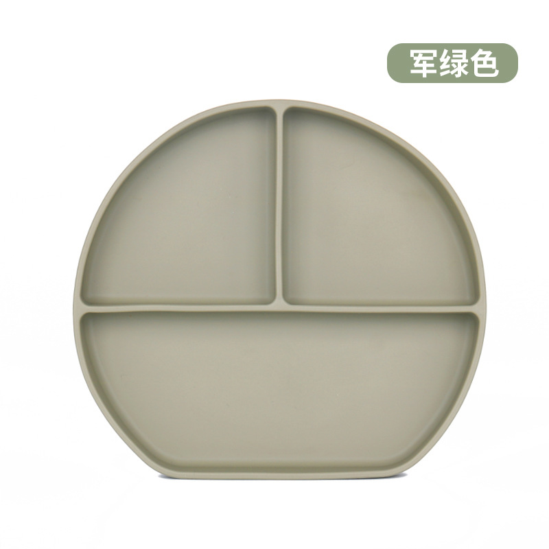 Precio bajo de la fábrica libre combinación de silicona bebé placa niños suplemento alimenticio tazón cuchara taza de agua babero traje