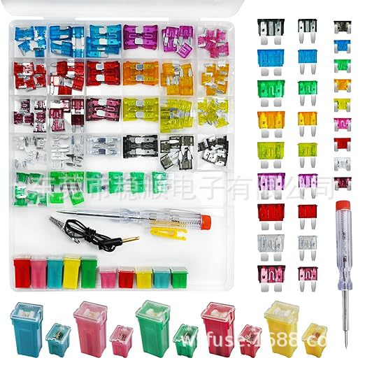 汽车保险丝组合套件 车用保险丝多合一套件 汽车快速修复应急套件