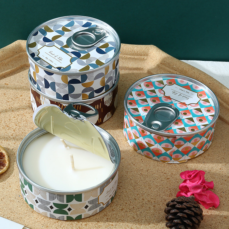 102g Weight Fashion Geometric Wax Candle 1 Piece
