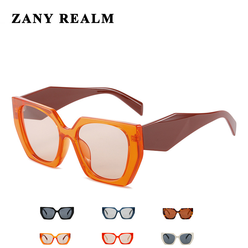 Nuevo color a juego pra mismo comercio exterior gafas de sol cuadradas UV400 transfronterizo retro gafas de sol fabricante en stock