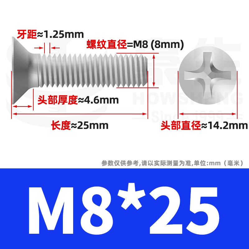 304ステンレスネジのネジの十字溝の平頭のネジのKMの機械の糸の小さいネジのm 2m 3m 4m 5m 6|undefined