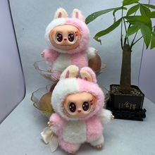 心动马卡龙改款奶油桃桃小狐狸泡泡手办盲盒搪胶毛绒公仔