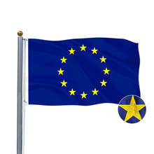 210D牛津布刺绣大旗 3*5FT European Union 欧盟旗