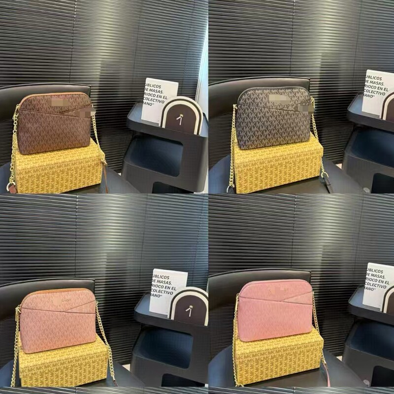 2026Mk New Women's Shell Bag Crossbody Bag Women's Bag Cross-Border Foreign Trade Classic Small Bag Fashion Shoulder Bag