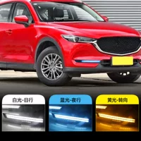 Подходит для Mazda 17-19 CX5 дневные фонари, специальные дневные фары, противотуманные фары, CX-5 проточные поворотные огни