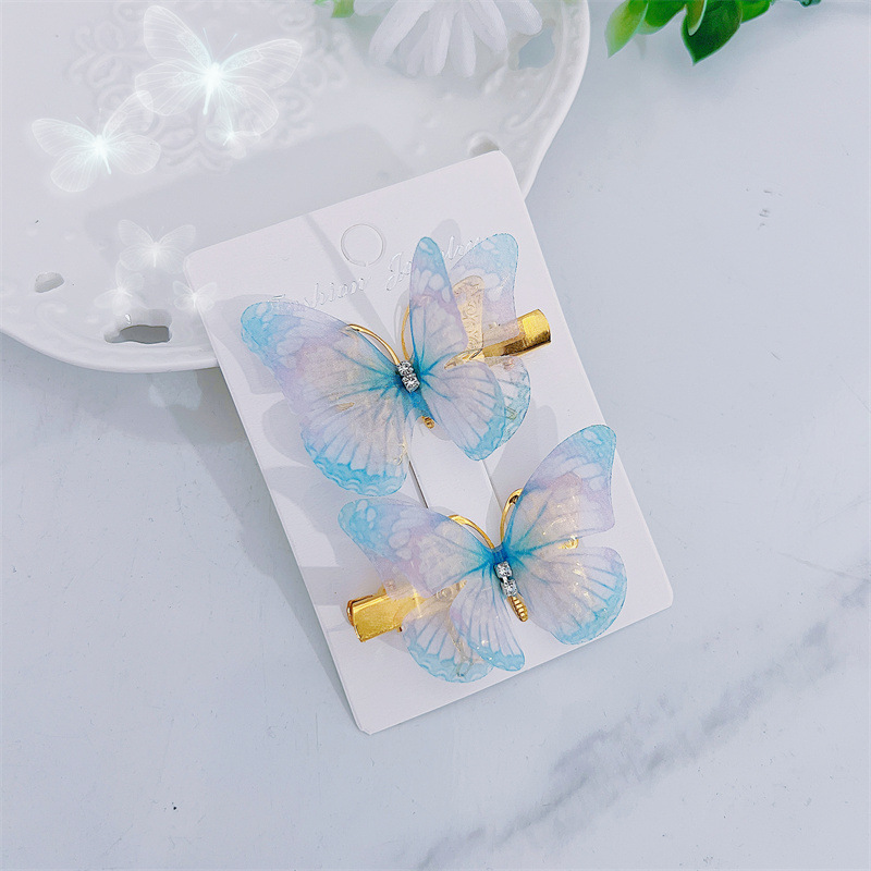 Women's Sweet Butterfly Metal Hair Clip display picture 4