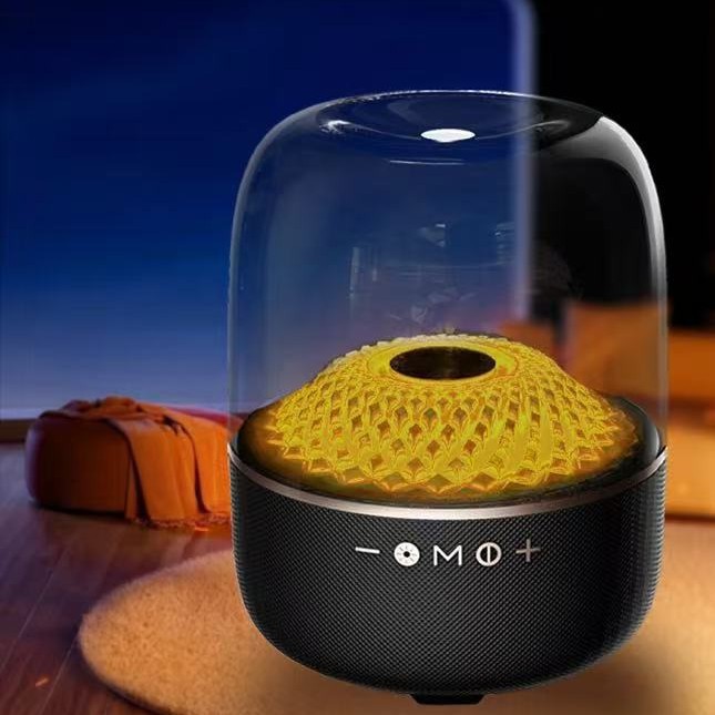 Huaqiang North Harman Cartoon con el mismo estilo F911 nueva apariencia de vidrio al aire libre atmósfera de altavoz Bluetooth portátil