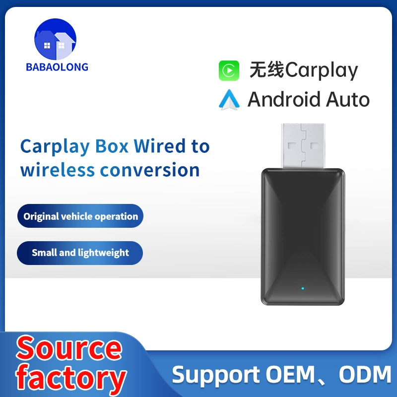 Беспроводной адаптер CarPlay для Apple iPhone CarPlay и Android